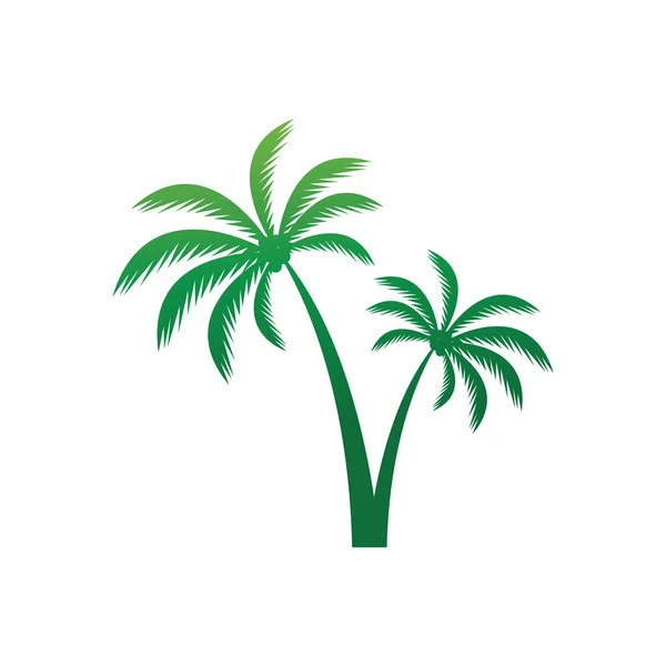 Шаблон Дизайну Ілюстрації Тропічних Островів — стоковий вектор