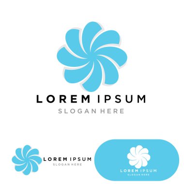 Çiçek logosu. Dairesel logo. Çiçeğin logosu. Şekillendirilmiş çiçek. Yapraklar. Basit bir logo. Marka adı amblem logosu. Mandala. Logo butiği. Güzellik için logoti. Çiçekçinin logosu.
