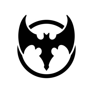 Yarasa kanadı logo vektör ögesi