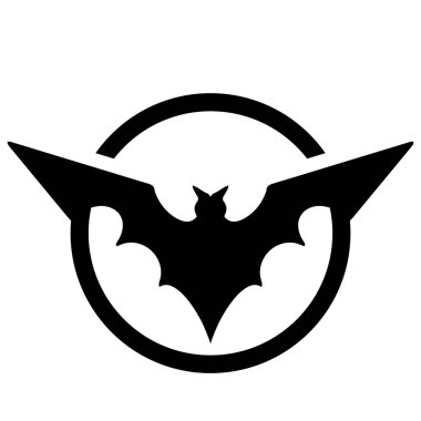 Yarasa kanadı logo vektör ögesi