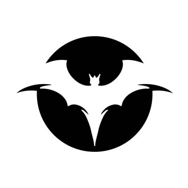 Yarasa kanadı logo vektör ögesi