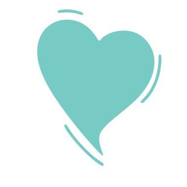 Çizgi roman balonu sohbet simgesi ögesi