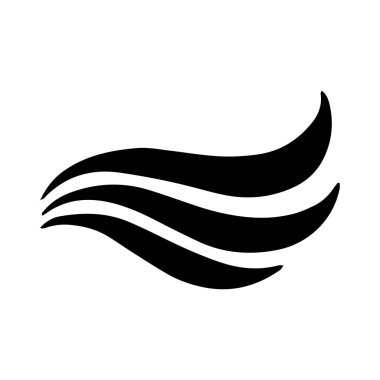 Kanat Falcon kuş logo şablonu vektörü