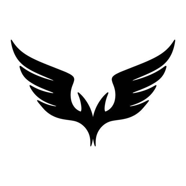 Wing falcon bird  Logo Template vector
