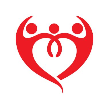 Love people Health logo vektörü 