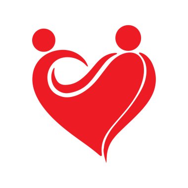 Love people Health logo vektörü 