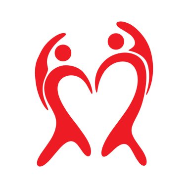 Love people Health logo vektörü 