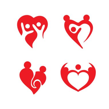 Love people Health logo vektörü 