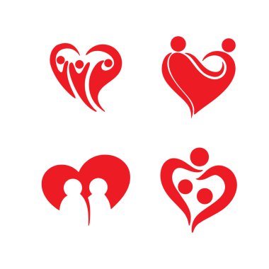 Love people Health logo vektörü 