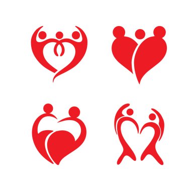 Love people Health logo vektörü 