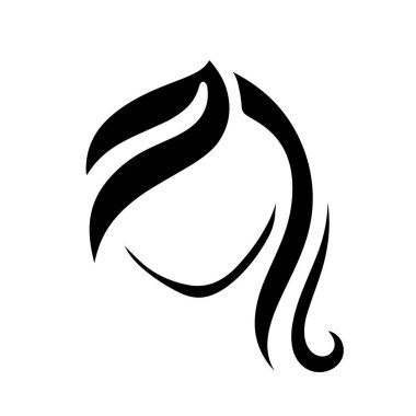 Beautiful hair wave abstract Logo design.Logo for business, salon, beauty, hairdresser, care.	
