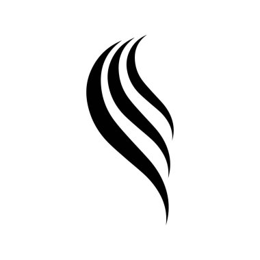 Beautiful hair wave abstract Logo design.Logo for business, salon, beauty, hairdresser, care.	