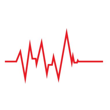 Kalp atışı nabız logosu
