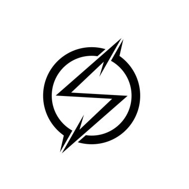 Şarj oluyor. Beyaz arkaplanda yansıması olan simge