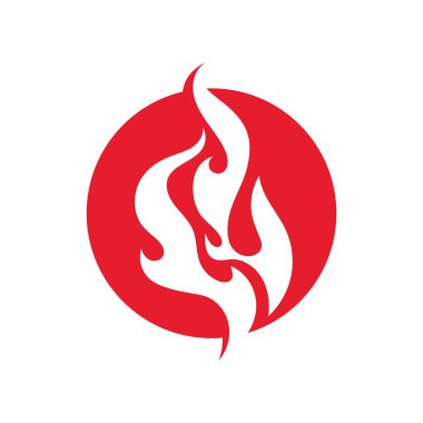 Ateş logosu simgesini ateşle