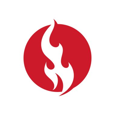 Ateş logosu simgesini ateşle