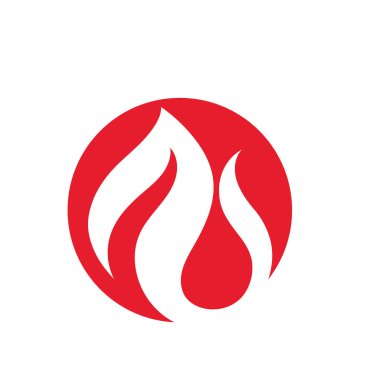 Ateş logosu simgesini ateşle