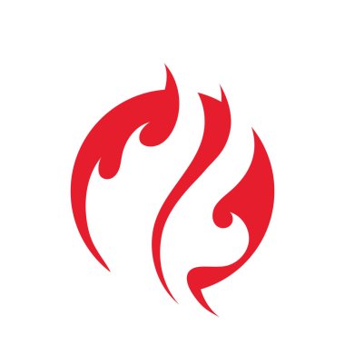 Ateş logosu simgesini ateşle