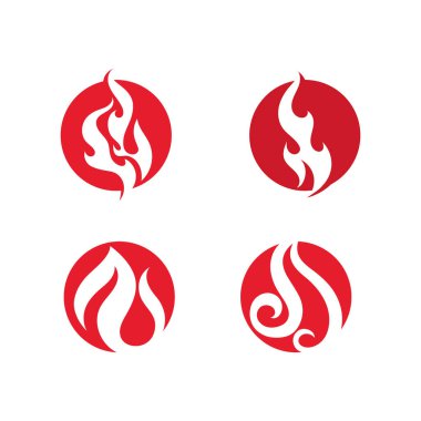 Ateş logosu simgesini ateşle