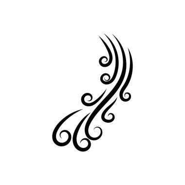 Saç Logosu Vektörü Sanat Simgeleri ve Grafikleri