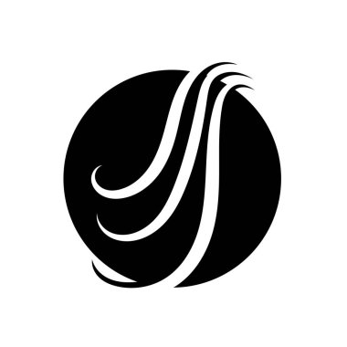 Saç Logosu Vektörü Sanat Simgeleri ve Grafikleri