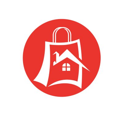 Alışveriş çantası market logosu 