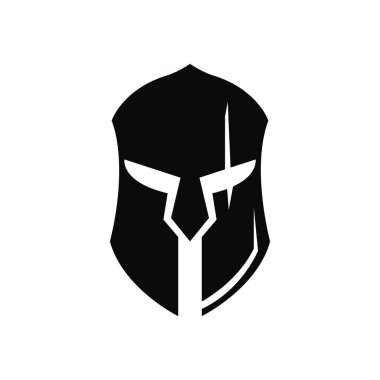 Spartalı Miğfer Grafik Çizim logosu