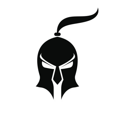 Spartalı Miğfer Grafik Çizim logosu