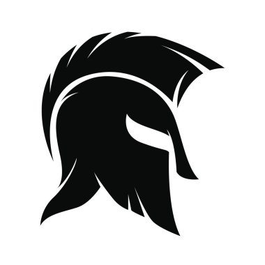 Spartalı Miğfer Grafik Çizim logosu