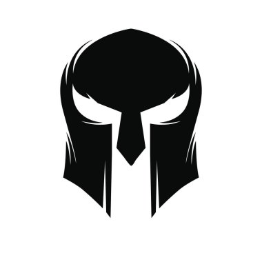 Spartalı Miğfer Grafik Çizim logosu