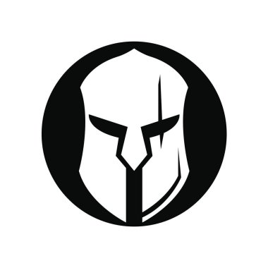 Spartalı Miğfer Grafik Çizim logosu