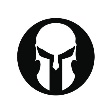 Spartalı Miğfer Grafik Çizim logosu