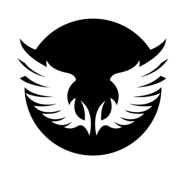 Kara kanat logosu, özgürlük ve gücü temsil ediyor..