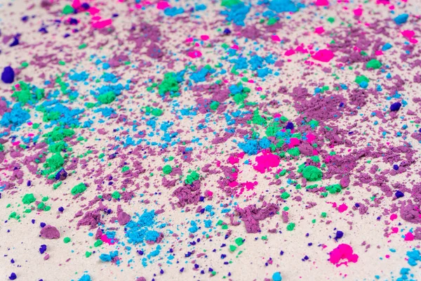 Polveri Colorate Holi Occasione Della Festa Indiana Dei Colori — Foto Stock