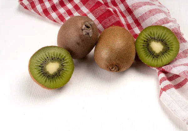 Sluiten Van Kiwi Vruchten — Stockfoto
