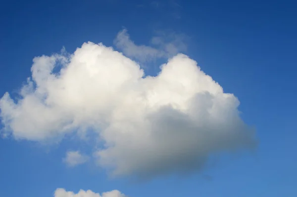 Mooie Blauwe Lucht Met Wolken Natuur Achtergrond — Stockfoto