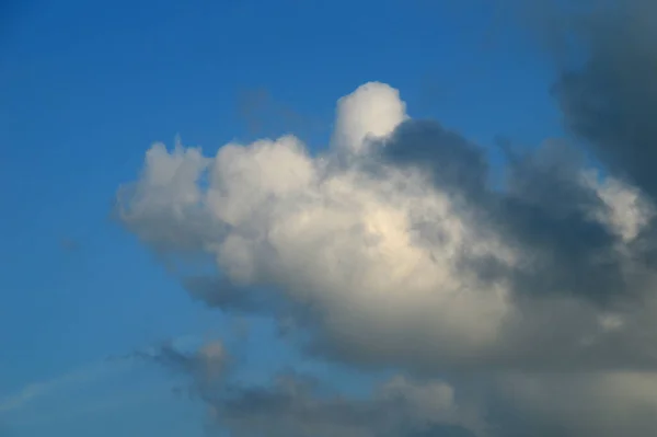 stock image beautiful blue sky with clouds, nature background