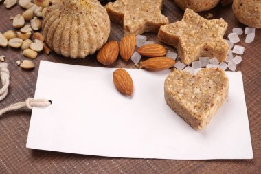 Kopyalama alanı olan fındıklı kurabiyeler