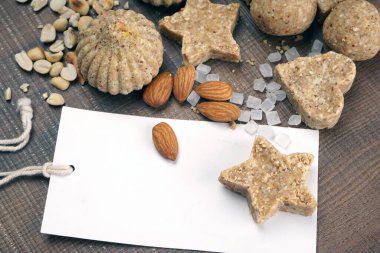 Kopyalama alanı olan fındıklı kurabiyeler