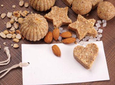 Kopyalama alanı olan fındıklı kurabiyeler