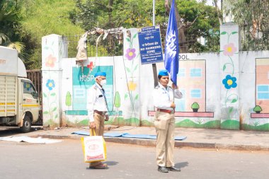 Pune, Hindistan - 14 Nisan 2022: Ambedkar Jayanti veya Bhim Jayanti 'yi kutlayan Hintliler
