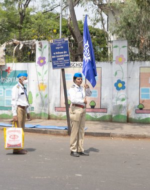 Pune, Hindistan - 14 Nisan 2022: Ambedkar Jayanti veya Bhim Jayanti 'yi kutlayan Hintliler