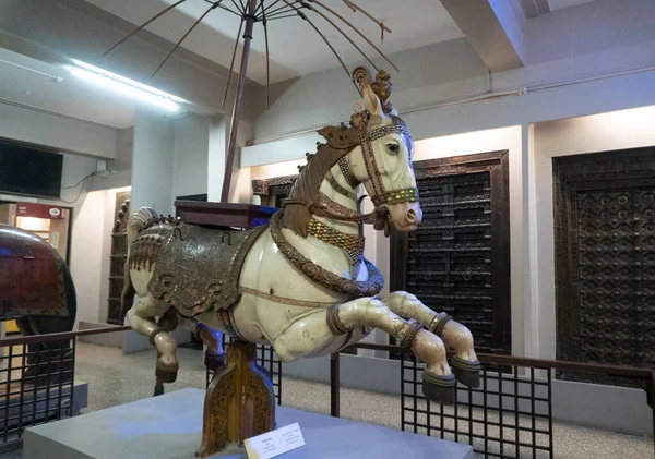 Estátua Cavalo Museu — Fotografia de Stock