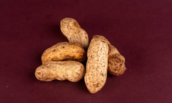 Close Peanuts Organic Food — Stock Photo, Image