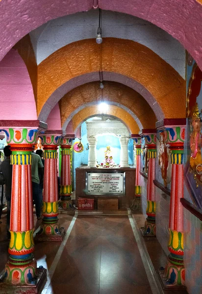 Interior Del Dios Del Templo Hindú India — Foto de Stock