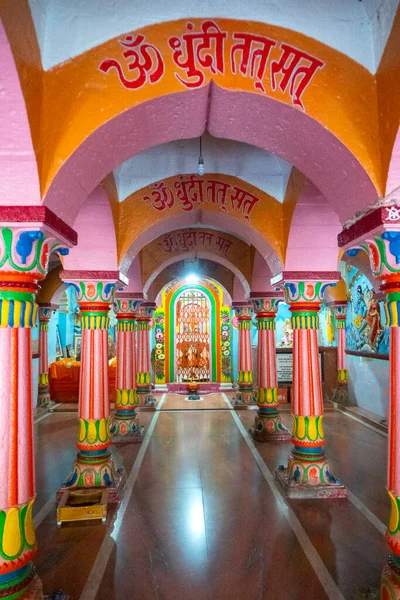 Внутрішня Частина Бога Храму Гінду Індії — стокове фото