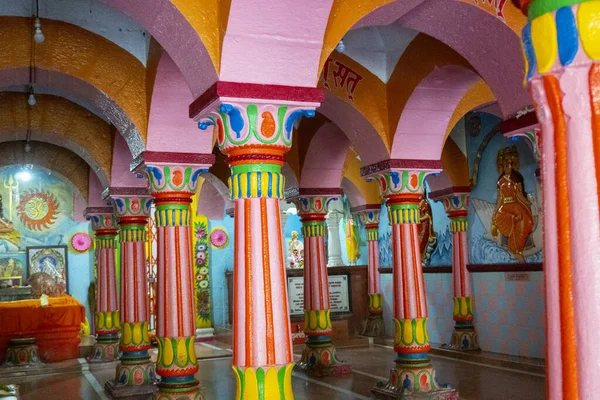 Interior Del Dios Del Templo Hindú India —  Fotos de Stock