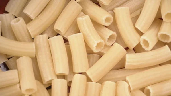 Ruwe Penne Pasta Achtergrond Textuur — Stockfoto
