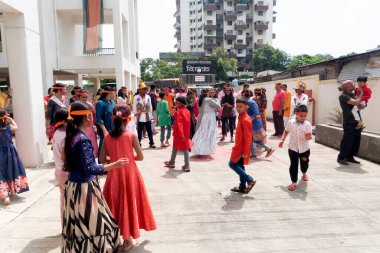 Hindistan 'daki insanlar. 