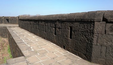 Hindistan 'daki antik tarihi kale.